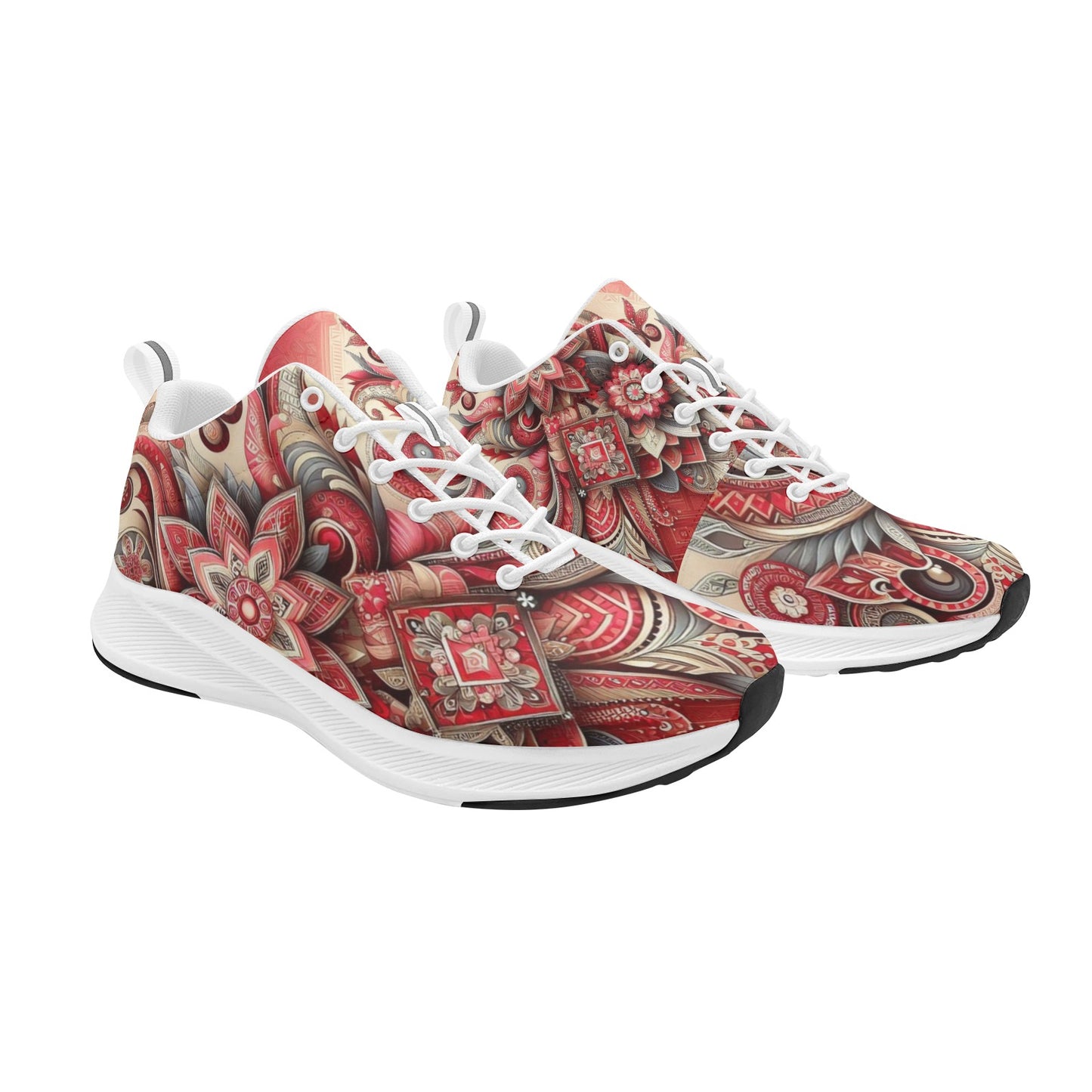 Abstract Floral Arrangement Women's Running Shoes Athletic Footwear