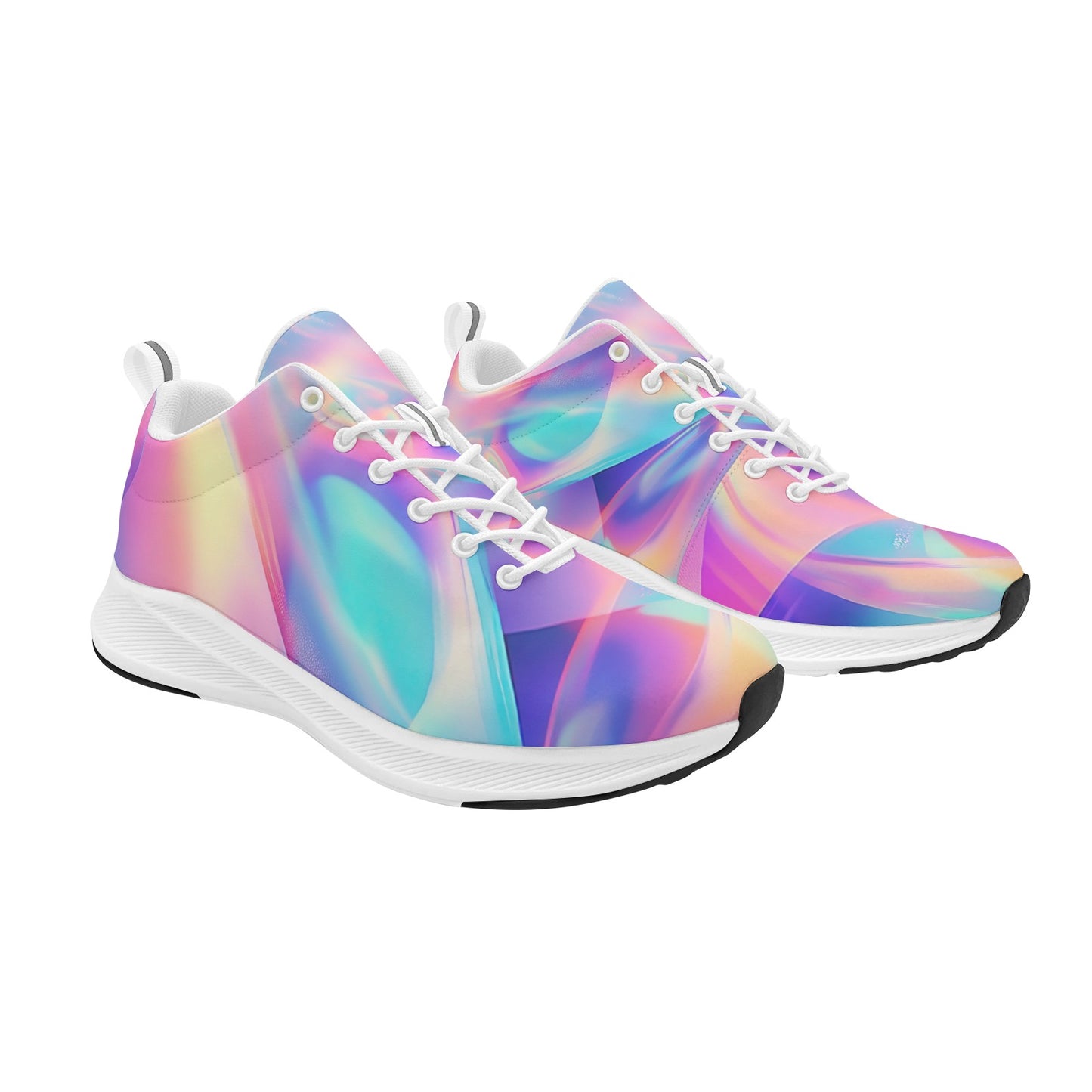 Multi Faceted Swirls Women's Running Shoes Athletic Sneakers