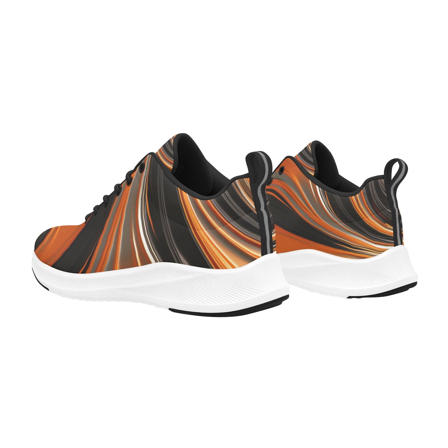 Multicolored Liquid Stream Women's Running Shoes