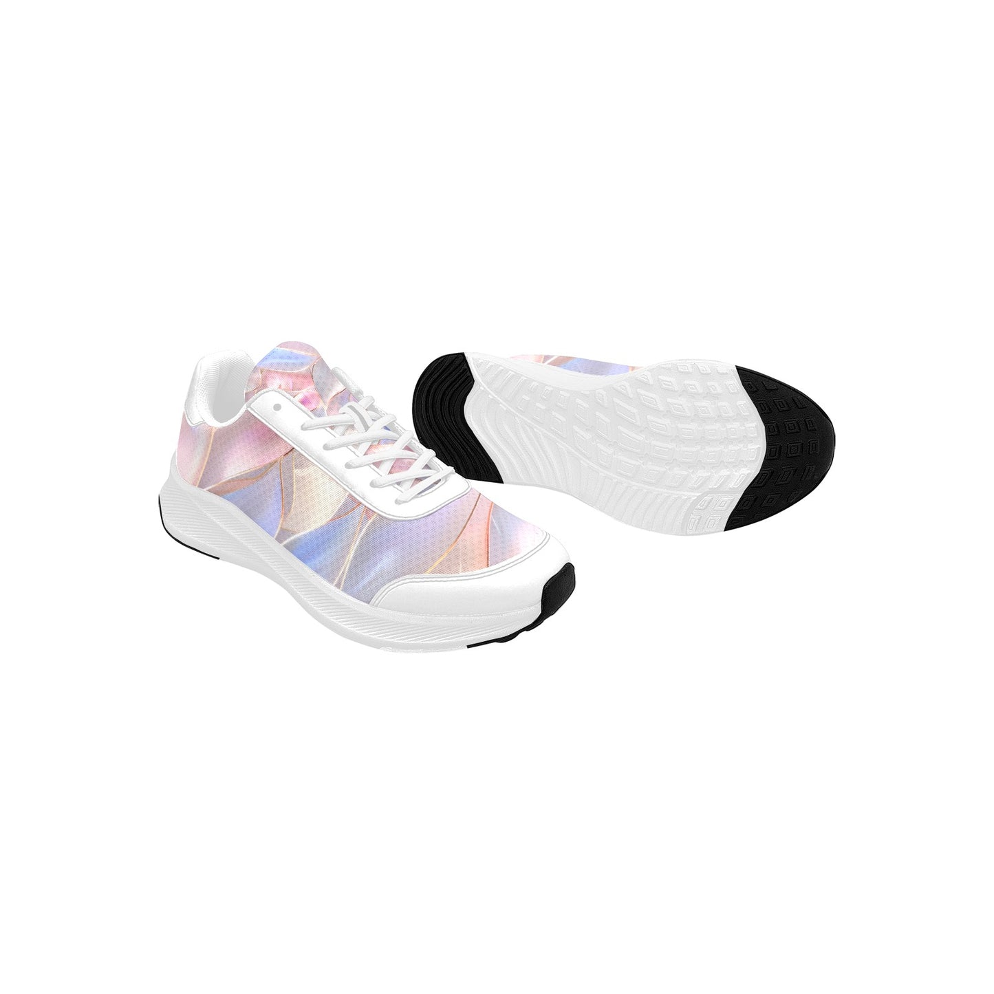 Fluorescent Petals Women's Mudguard Running Shoes Athletic Footwear
