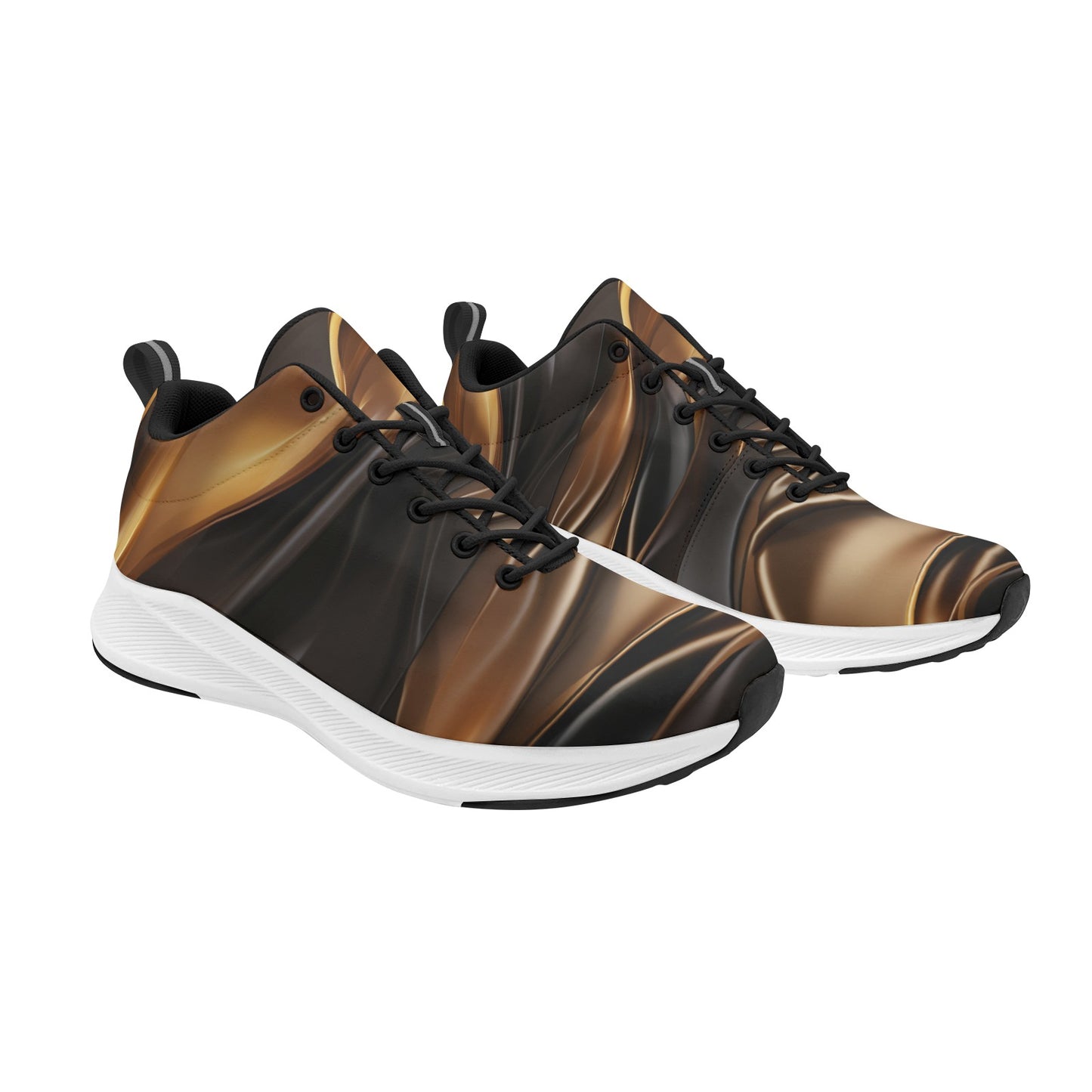 Women's Brown Butterscotch Waves Running Shoes Athletic Footwear