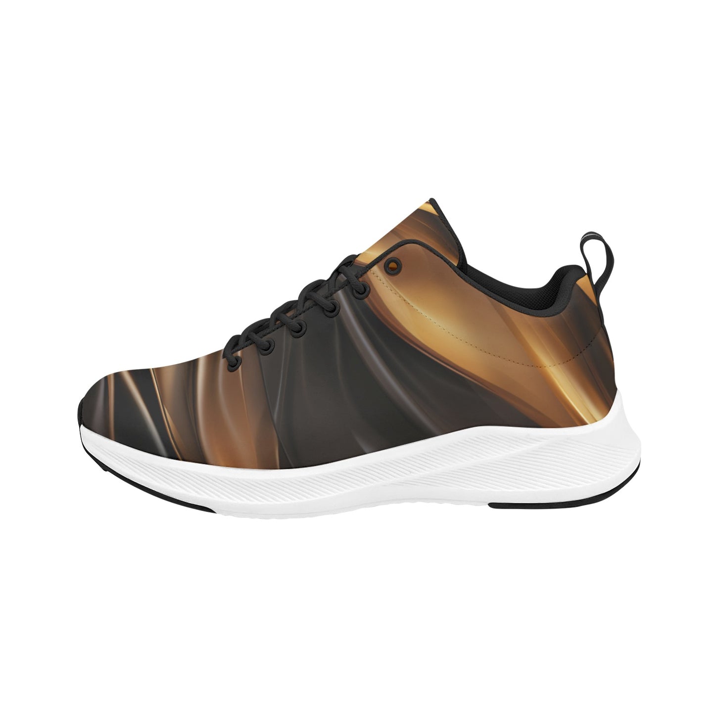 Women's Brown Butterscotch Waves Running Shoes Athletic Footwear