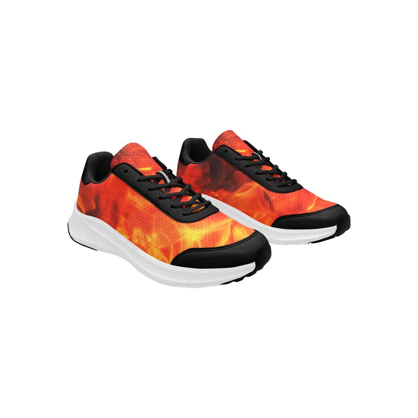 Women's Red Flammage Mudguard Running Shoes Athletic Footwear Sport