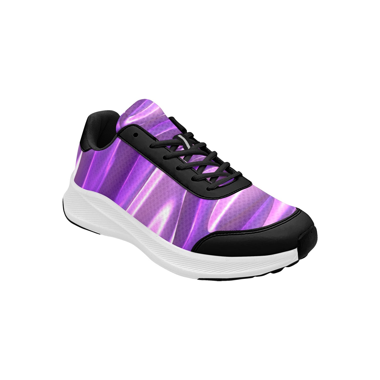 Women's Purple Melted Candy Mudguard Running Shoes Athletic Sneakers