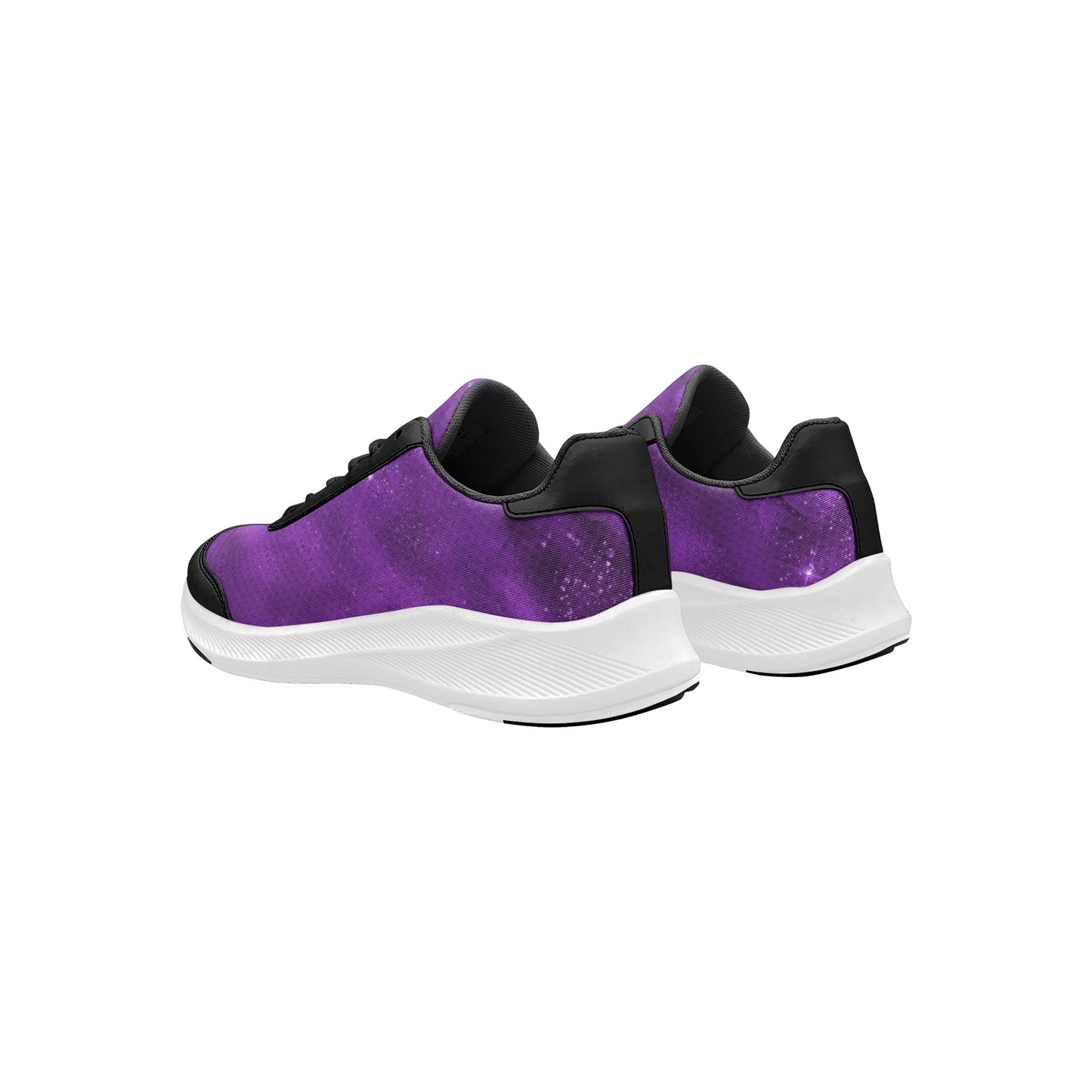 Dusty Purple White Dust Women's Mud Guard Running Shoes Athletic
