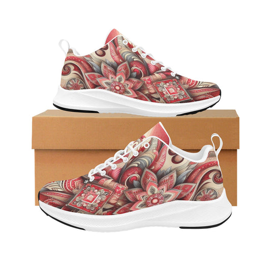 Abstract Floral Arrangement Women's Running Shoes Athletic Footwear
