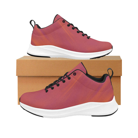 Amber Orange Streaked Women's Running Shoes Athletic Footwear Sneakers