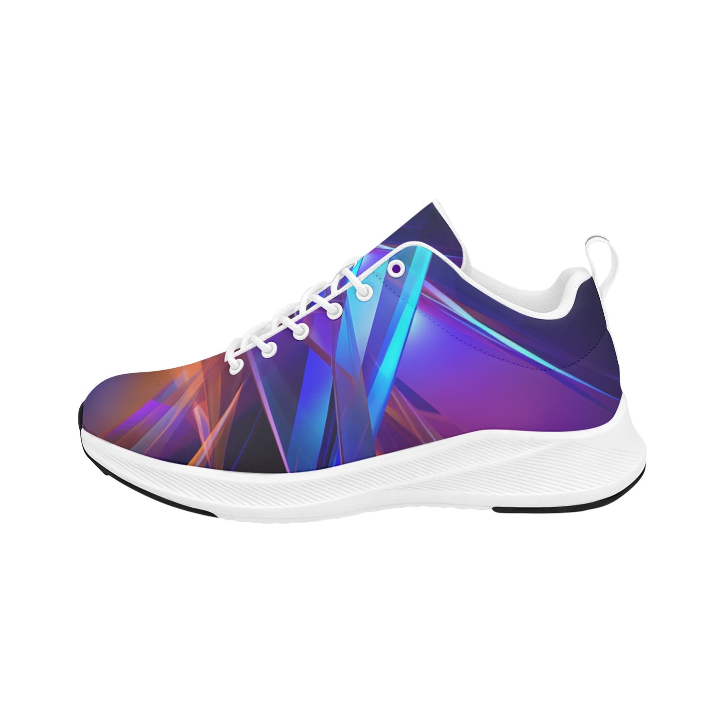 Shattered Multi Colored Glass Women's Running Shoes Athletic Footwear
