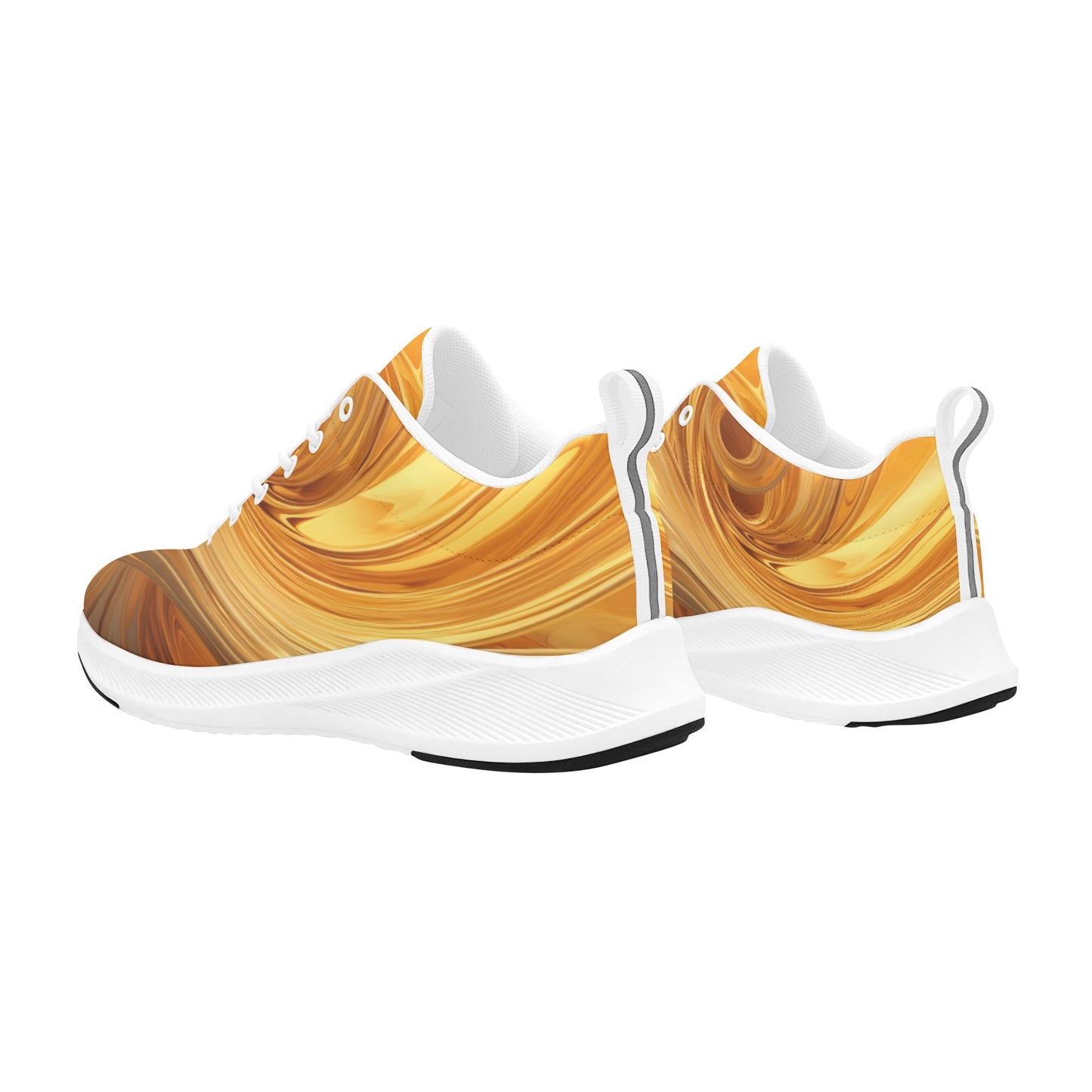Golden Tight Curls Women's Running Shoes Athletic Footwear Sports