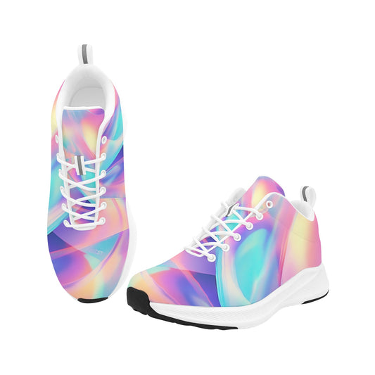 Multi Faceted Swirls Women's Running Shoes Athletic Sneakers