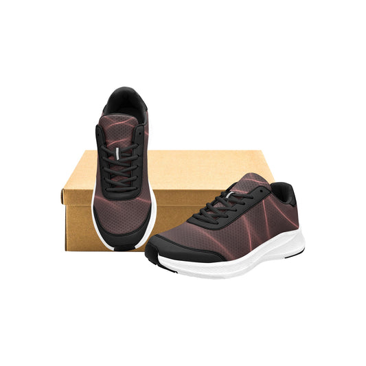 Chocolate Brown Waves Women's Mudguard Running Shoes Athletic Gear