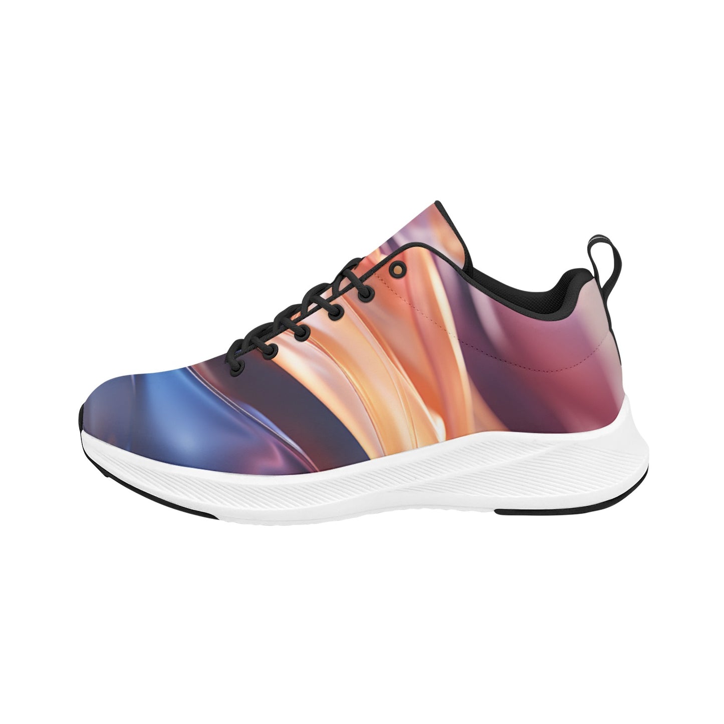 Women's Multi Colors Streaked Running Shoes Athletic Footwear