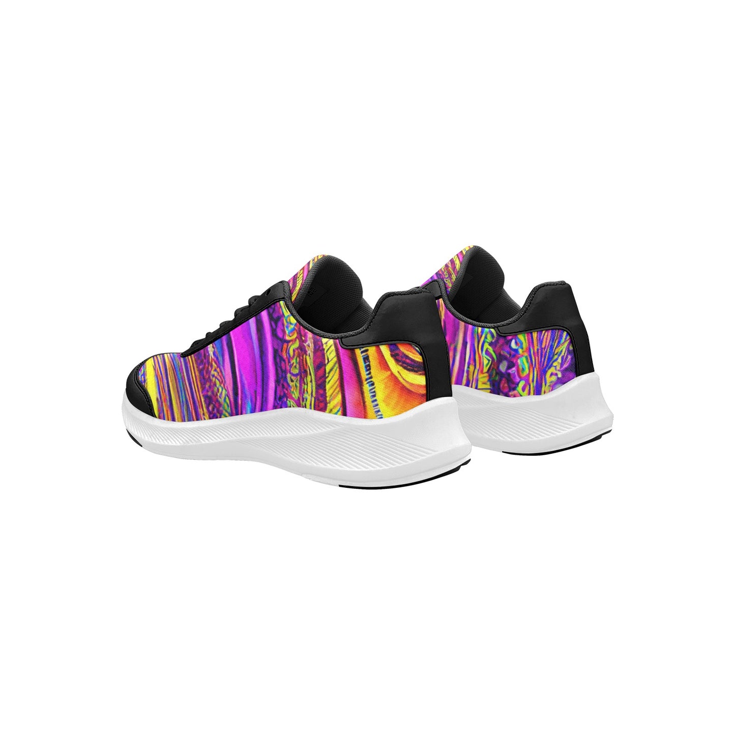 Funkadelic Paint Mix Women's Mudguard Running Shoes