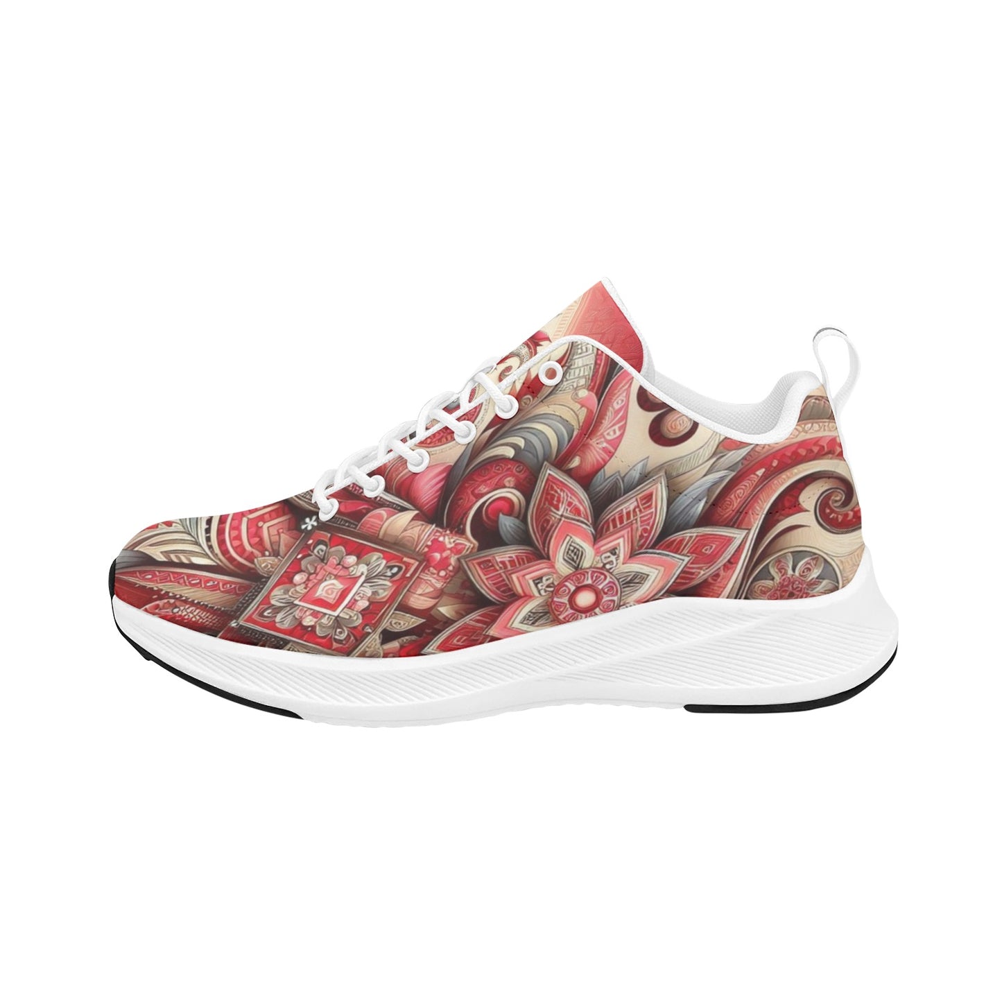 Abstract Floral Arrangement Women's Running Shoes Athletic Footwear