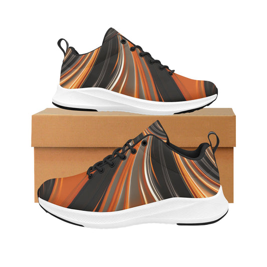 Multicolored Liquid Stream Women's Running Shoes
