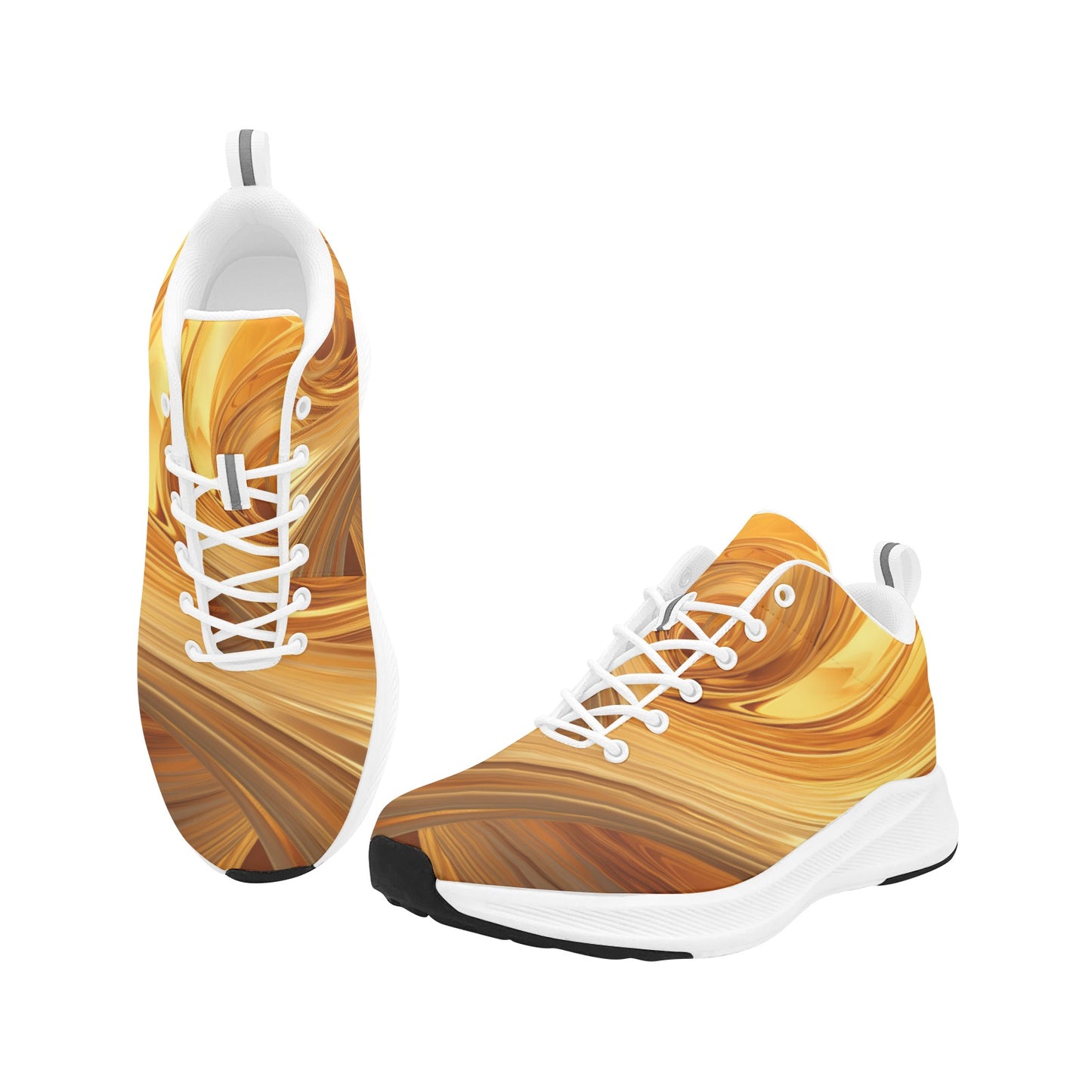 Golden Tight Curls Women's Running Shoes Athletic Footwear Sports