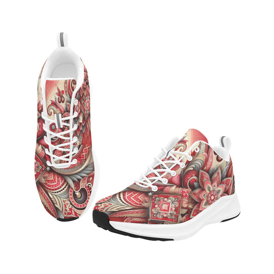 Abstract Floral Arrangement Women's Running Shoes Athletic Footwear