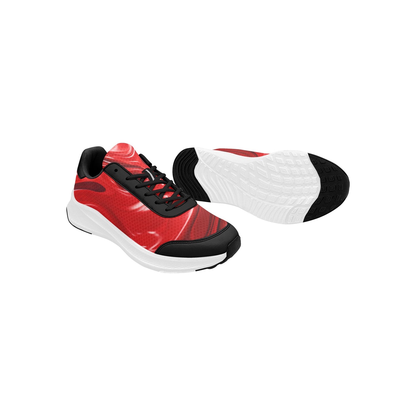 Liquid Red Rubber Women's Mudguard Running Shoes Athletic Footwear