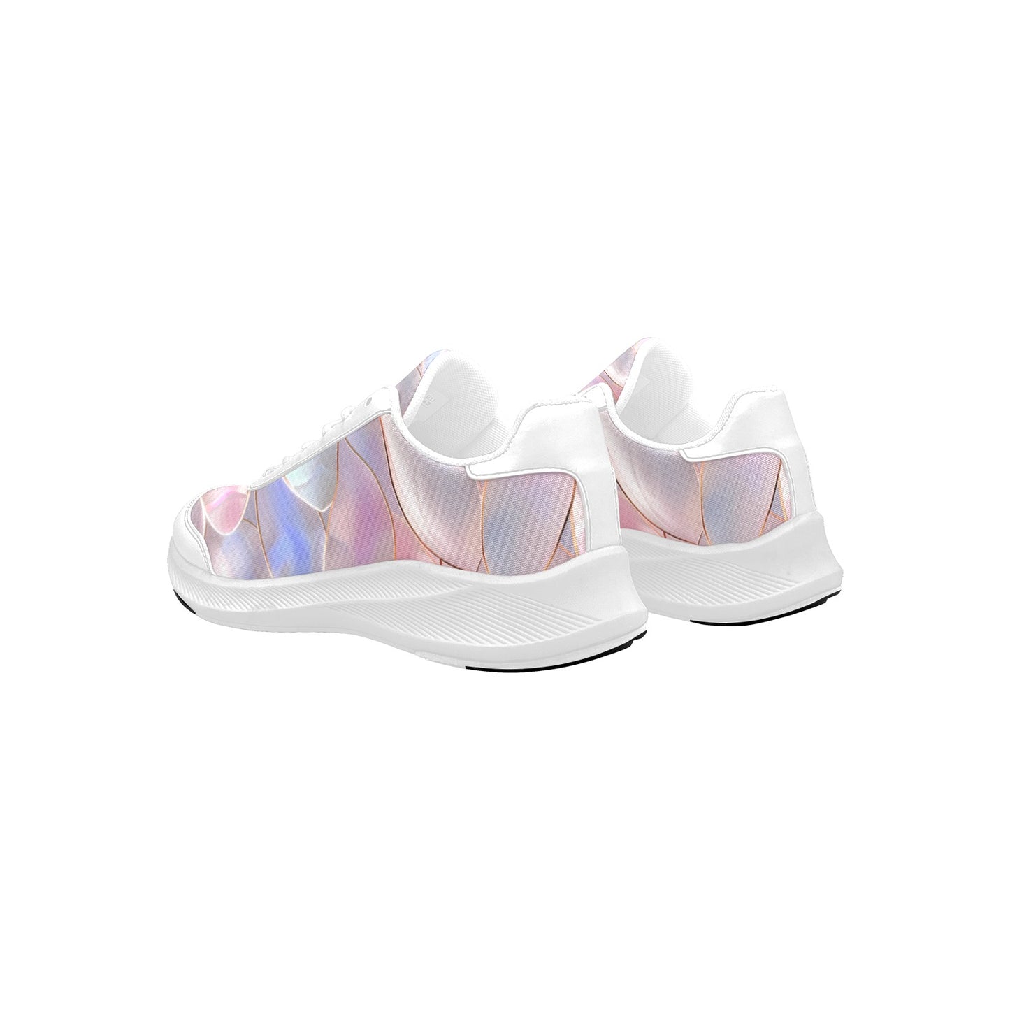 Fluorescent Petals Women's Mudguard Running Shoes Athletic Footwear