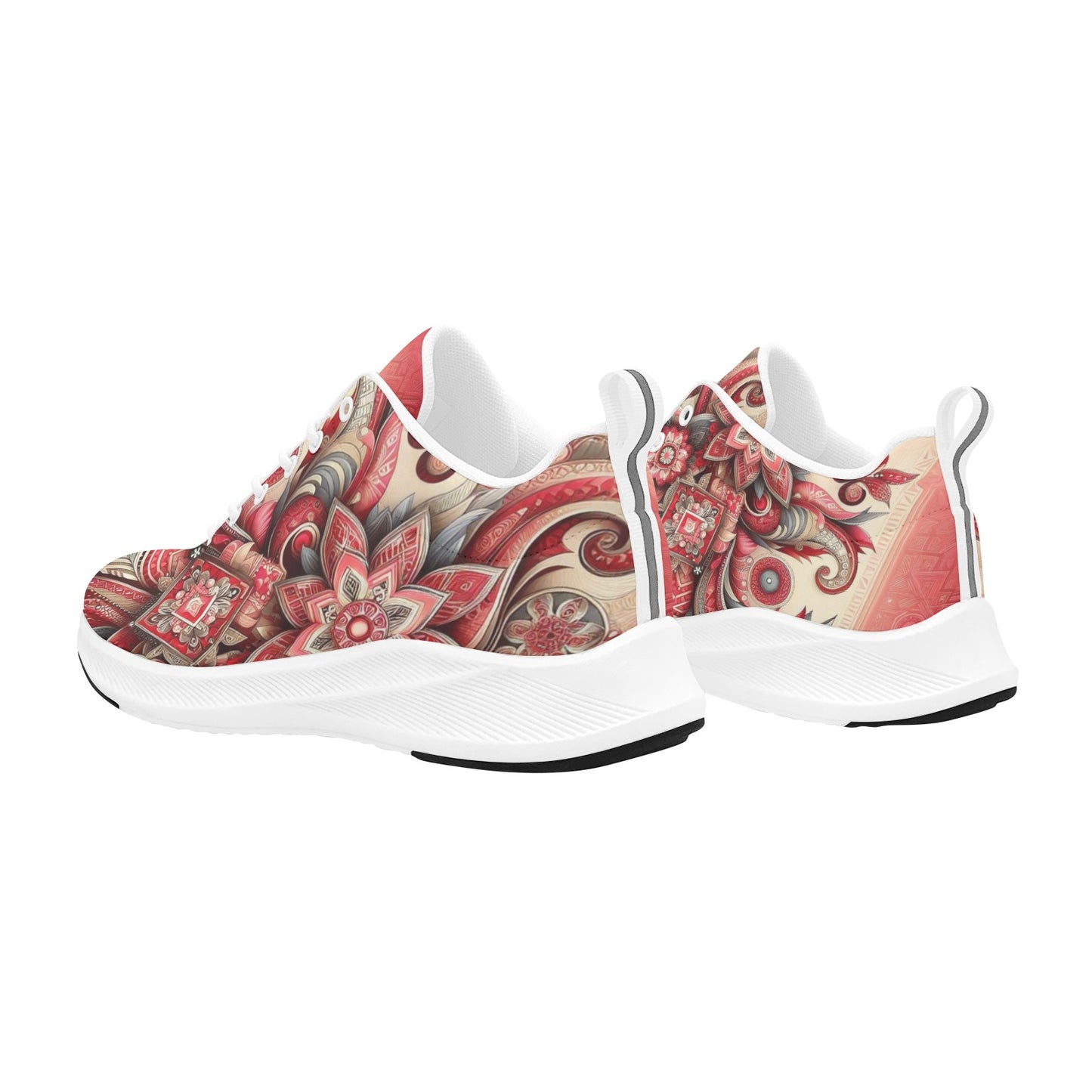 Abstract Floral Arrangement Women's Running Shoes Athletic Footwear