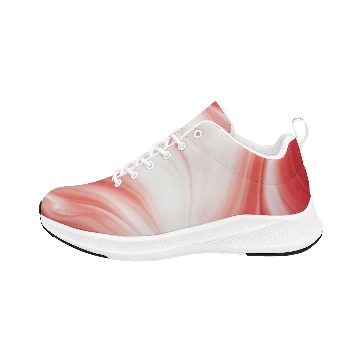 Red White Creamy Women's Running Shoes Lightweight Athletic Sneakers
