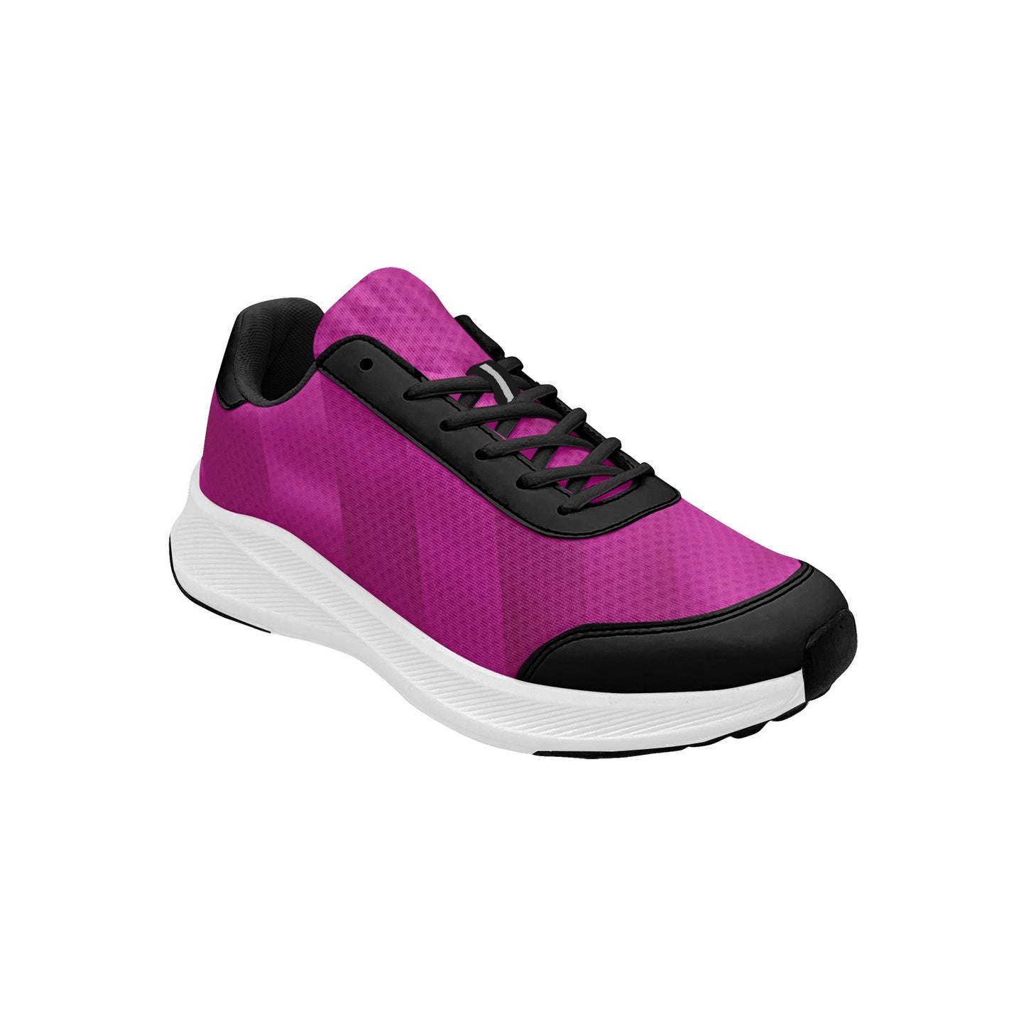 Magenta Colored Ribbons Women's Mudguard Running Shoes Athletic Footwear