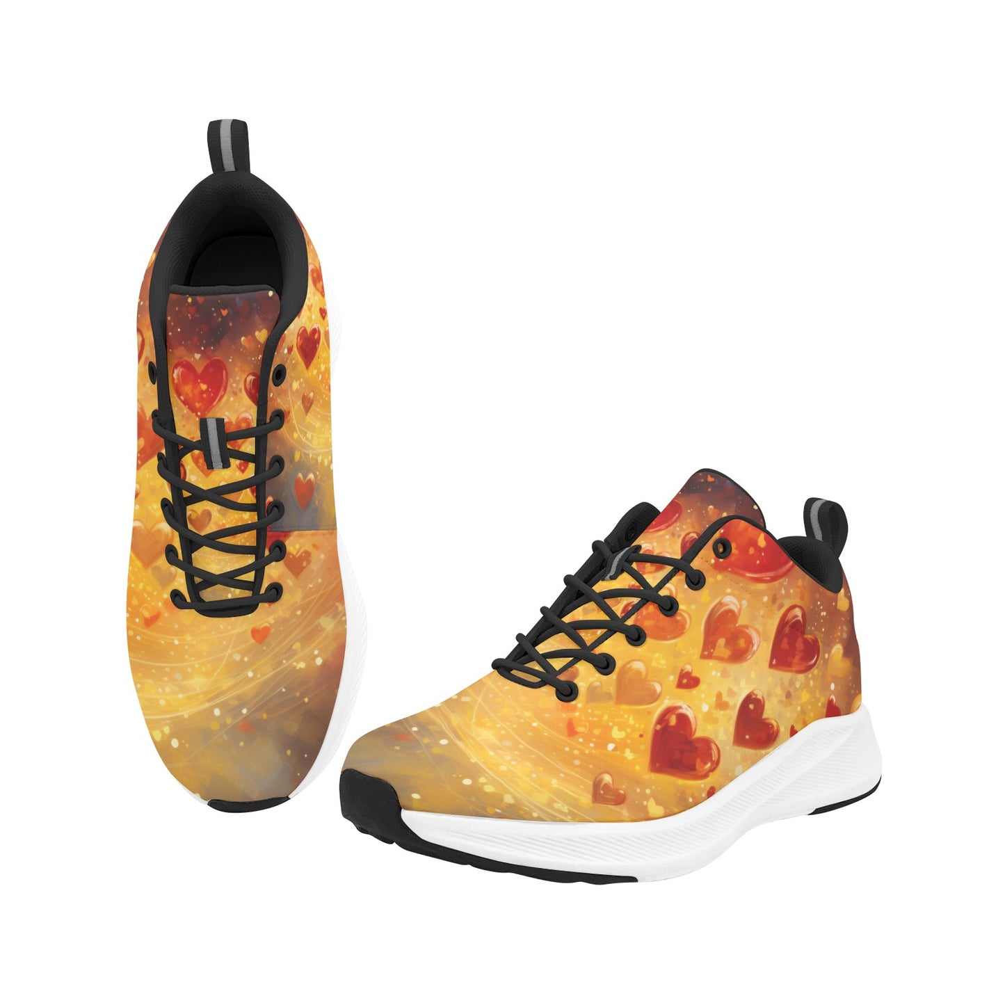 Spaced Out Hearts Women's Alpha Running Shoes Athletic Footwear Sports